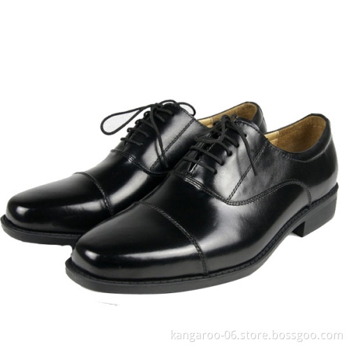 Steel Toe Army Officer Safety Shiny Shoes For Men